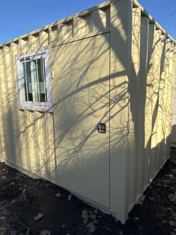 New 10ft x 7ft Steel Mini Container/Office