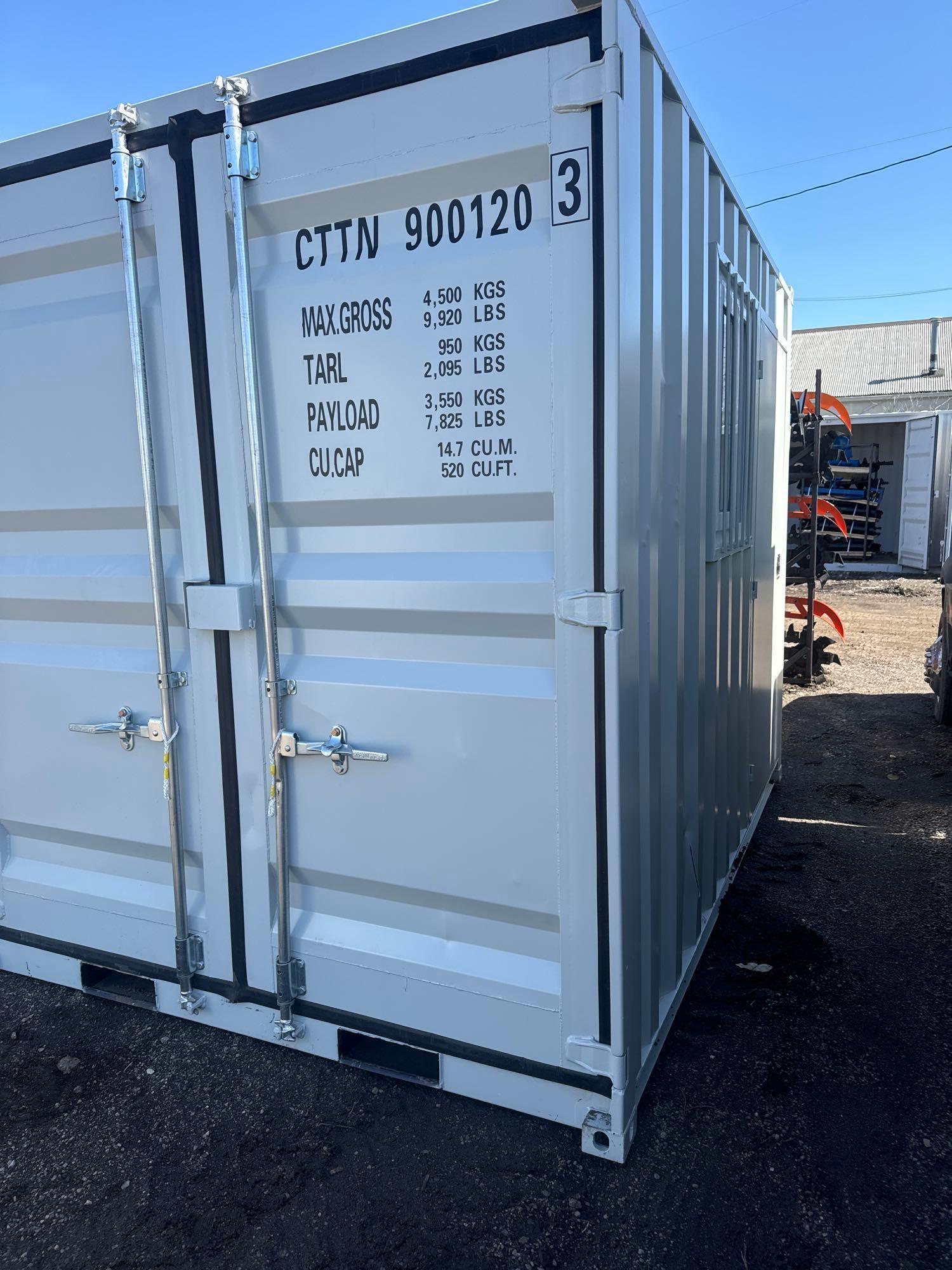 New 10ft x 7ft Steel Mini Office/Storage Container