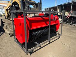 New GIYI Co 72in Hydraulic Skidloader Mulcher Attachment Model GY-72PRO