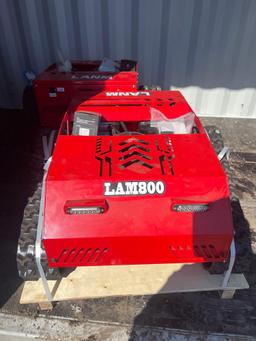 New LANM Co Remote Controlled Tracked Lawn Mower Model LAM800