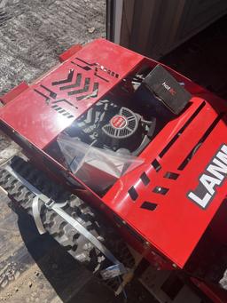 New LANM Co Remote Controlled Tracked Lawn Mower Model LAM800