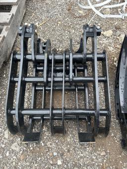 New Vicsec Co 15in Mini Excavator Grapple Bucket