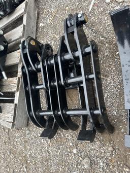 New Vicsec Co 15in Mini Excavator Grapple Bucket