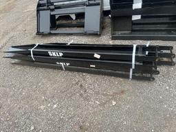 (1) New Set of 6ft SKLP Fork Extensions
