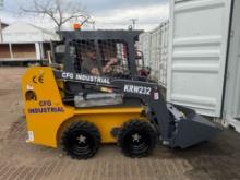 New CFG Industrial Co Mini-Skidloader Model KRW232