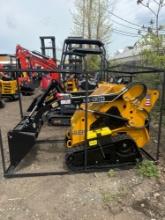 New AGT Co Mini Stand-On Skidloader Model MX-CRT23