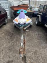 1996 Polaris SLT780 Wave Runner w/ Trailer