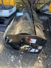 New Agrotk Co 72in Hydraulic Skidloader Vibratory Roller Attachment Model SSVR72