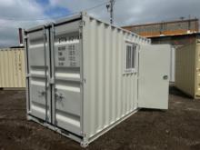 New 12ft x 7ft Mini Steel Shipping Container/Mobile Office