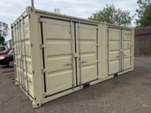 New CIMC Co 20ft Double Side-Door 20ft Shipping/Storage Container