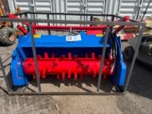New AGT Co 81in Hydraulic Skidloader Forestry Drum Mulcher Attachment Model SSFM81