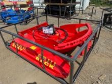 New AGT Co 81in Hydraulic Skidloader HD Rotary Brush Cutter Model HDRC-81
