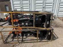 New AGT Co/Mower King 60in Hydraulic Skidloader Trencher Attachment Model ECSSCT72