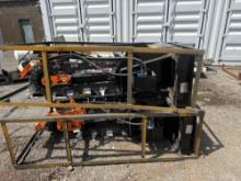 New AGT Co/Mower King 60in Hydraulic Skidloader Trencher Attachment Model ECSSCT72