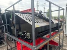 New AGT Co/TopCat 72in Hydraulic Skidloader Rock Hound Attachment Model ECSSLR72
