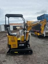 New AGT Co Mini Excavator Model H12R