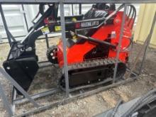 New AGT Co Mini Stand-On Skidloader Model LRT-23
