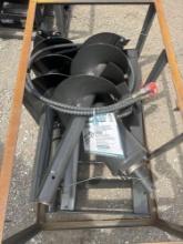New AGT Co/Mower King Hydraulic Skidloader Auger Set Model SSECAG-Y