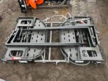 (1) New Set of GiYi Co 60in Hydraulic Forks (1 hydraulic frame-2 forks)