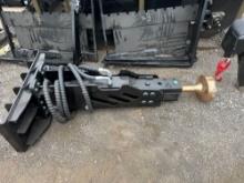 New GiYi Co Mini Stand-On Skidloader Hydraulic Pile/Post Hammer Model GY-D45
