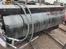 New GiYi Co 59in Hydraulic Skidloader Vibratory Roller Attachment