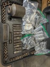 Large Collection of Random Craftsman Sockets-See Pics