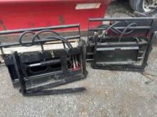 New GiYi Co Hydraulic Mini Stand-On Adjustable Forks Model GY-CYHC