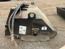 New GiYi Co Hydraulic Skidloader 57in Flail Mower Attachment Model GY-FM57
