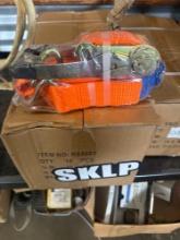 (10) New SKLP 2in x 27ft Ratchet Straps-READ!