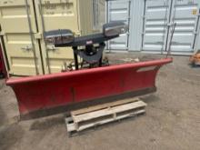 Western Uni-Mount 90in Steel Plow Setup