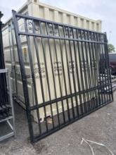 19ft Dual Swing Metal Driveway Gate