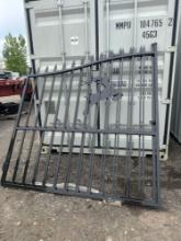 New 20.5ft Dual Swinging Metal Driveway Gate