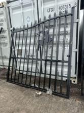 New 20.5ft Dual Swinging Metal Driveway Gate