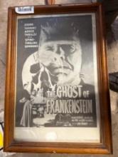 Ghost of Frankenstein Framed Movie Poste