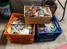 Large Sports Trading Card Collection