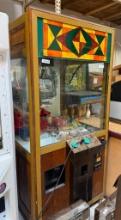 Vintage Claw Crane Arcade Machine