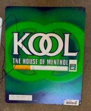 KOOL Cigarette Advertising Sign