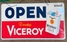 Viceroy Cigarettes Advertising Sign