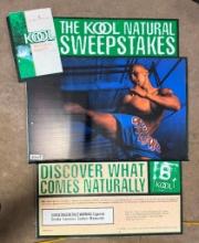 Kool Natural Sweepstakes Advertising Poster