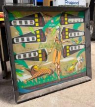 Gottlieb Amazon Pinball Machine Backglass