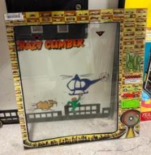 Racer Arcade Game Glass Panel