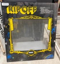 Rip Off Arcade Glass Panel