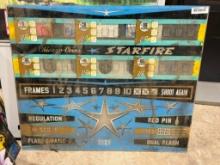 Starfire Pinball Backglass