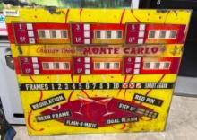 Monte Carlo Pinball Backglass