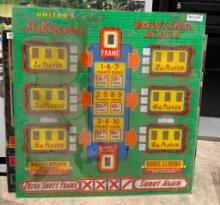 Advance Bowling Alley Backglass Scoreboard,