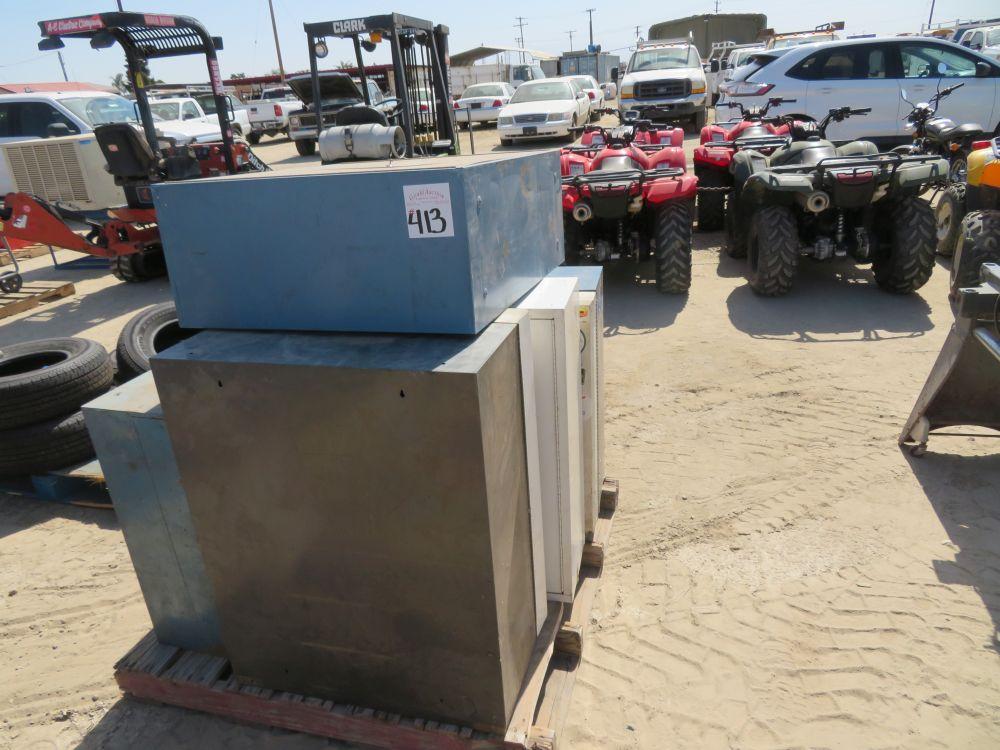 (4) parts/tool bins