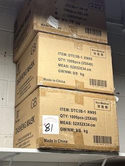 3 Boxes Non-Medical Dashing Mask
