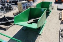 Green Dump Bin