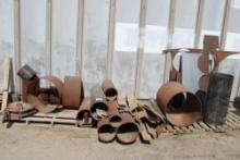 Lot Steel Pipe 8", 10" & 24"