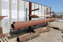 Rack of Steel Pipe 12"